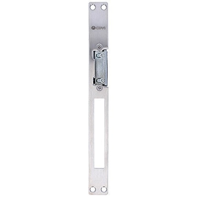 GACHE SYMETRIQUE A RUPTURE 12VDC 67MM + TETIERE INOX