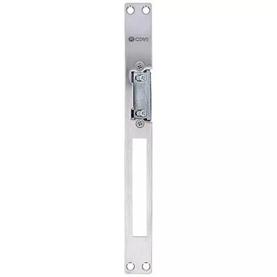 GACHE SYMETRIQUE A RUPTURE 12VDC 67MM + TETIERE INOX