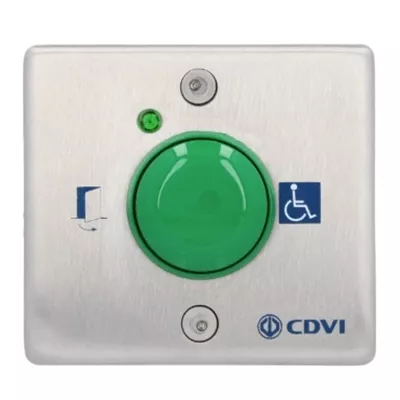 BOUTON POUSSOIR CHOC ENCASTRE SON & LUM BTE 65M