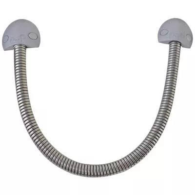 FLEXIBLE DE PORTE EN INOX - 30CM - PEINTURE RAL GRIS