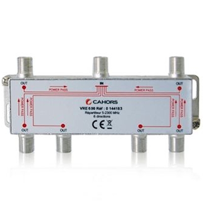 REPARTITEUR 6 DIRECTIONS    5-2300 MHZ