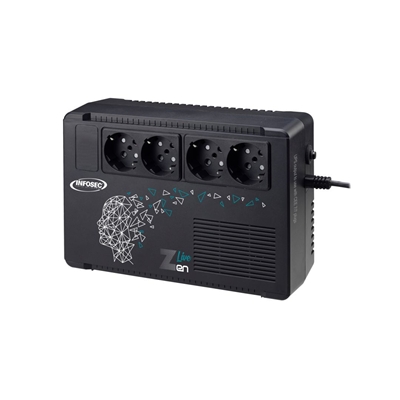 ONDULEUR ZEN LINE - INTERACTIVE 500 VA 4 PRISES FR/SCHUKO