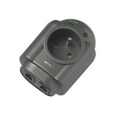 PARASURTENSEUR S1 LAN - 1 PRISE FR + 2 RJ11/45