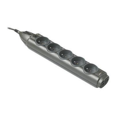 PARASURTENSEUR S5 LAN - 5 PRISES FR + 2 RJ45