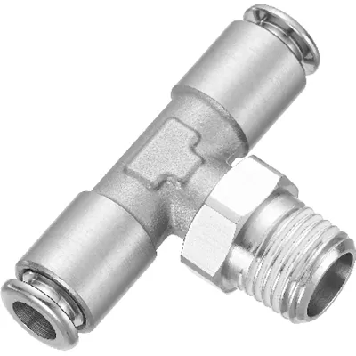 TÉ MÂLE CONIQUE AU CENTRE ORIENTABLE