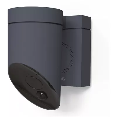 SOMFY OUTDOOR CAMERA GRISE AVEC SIRENE INTEGREE