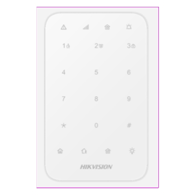 CLAVIER LED, 4*AA(INCLU), 868MHZ, EN