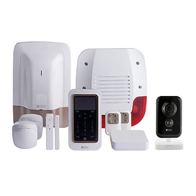 PACK PROMO TYXAL+TYCAM 1100  PACK ALARME SANS FIL ET UNECAMERA IPINTERIEURE