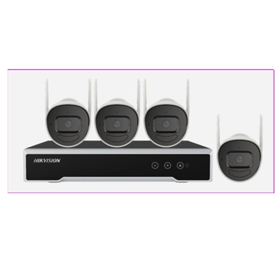 KIT VIDEO WIFI, 4 BULLETS 2MP 1 NVR 4 VOIES DDR 1TO