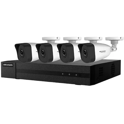 KIT VIDEO 4 CAMERAS BASIC 8 ENTREES