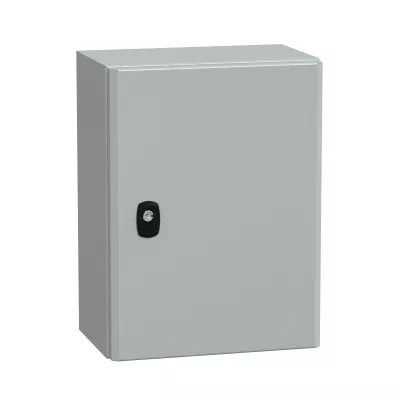 COFFRET ACIER AVEC PORTE PLEINE