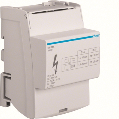 REPARTITEUR TETRAPOLAIRE 100A