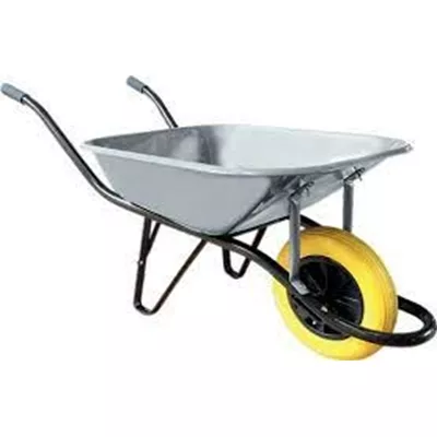 BROUETTE TOUS TRAVAUX COFFRE GALVANISÉ 90L