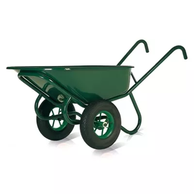 BROUETTE 2 ROUES  COFFRE PEINT 160L