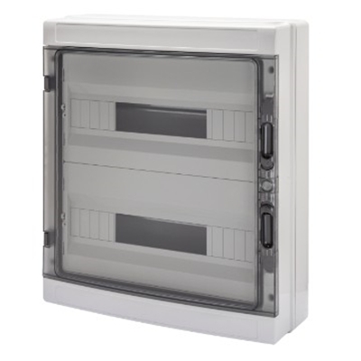 COFFRET MODULAIRE ETANCHE IP55 GRIS 36 MODULES