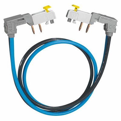 CORDON DE REPIQUAGE ENTRE 2 RANGEES DISJ. 1P+N CONNEXION AUTOMATIQUE 2X10MM²