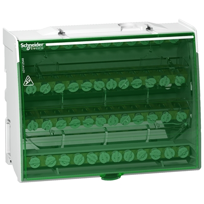 REPARTITEUR ETAGE TETRAPOLAIRE 125A 4X10 TROUS MERLIN