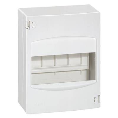 COFFRET CACHE-BORNES 6 MODULES - BLANC RAL9010