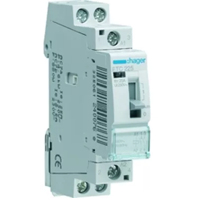 CONTACTEUR POUR DOUBLE TARIFS MONOPHASE