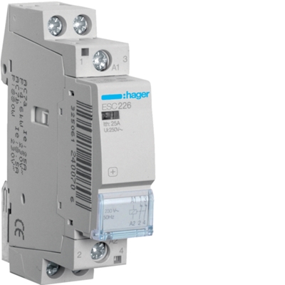 ESC226 CONTACTEUR 20A 20 SANS COMMANDE