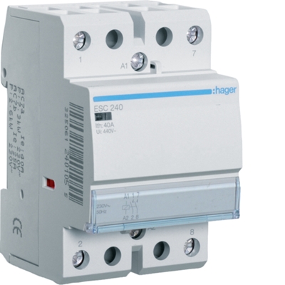 CONTACTEUR 40A 2F 230V SANS CDE MANUELLE