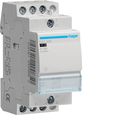 CONTACTEUR 20A 3F 230V SANS CDE MANUELLE