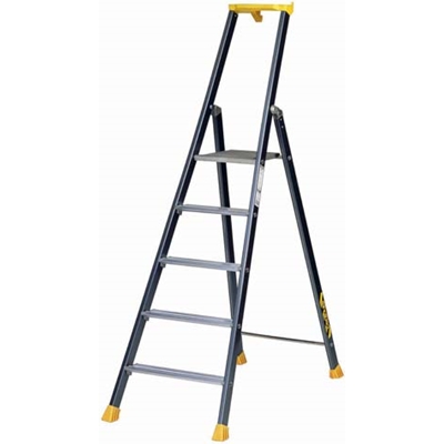 ESCABEAU ANODISÉ POUR USAGE INTENSIF
