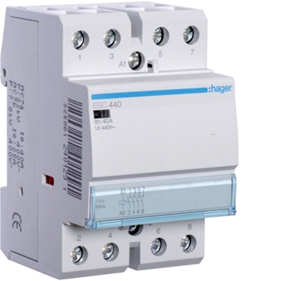 CONTACTEUR 40A 4F 230V SANS CDE MANUELLE
