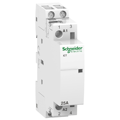 CONTACTEUR PUISSANCE BIPOLAIRE 2F 25A 240V MERLIN