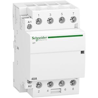 CONTACTEUR PUISSANCE TETRAPOLAIRE 4F 40A 240V MERLIN