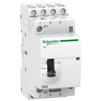 CONTACTEUR  CDE MANUELLE HC   4F 25A 230V