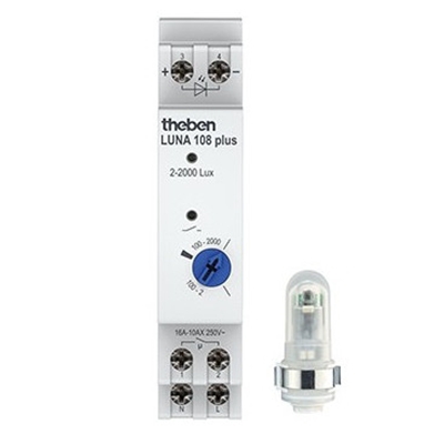 INTERRUPTEUR CRÉPUSCULAIRE ANALOGIQUE LUNA 109