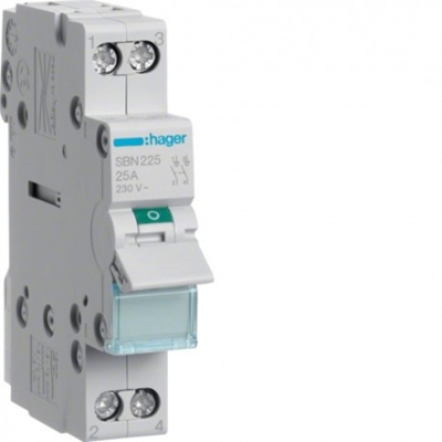 INTERRUPTEUR BIPOLAIRE 25A 400V