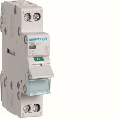 INTERRUPTEUR BIPOLAIRE 25A 400V