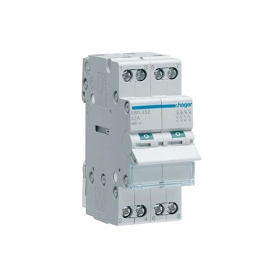 INTERRUPTEUR TETRAPOLAIRE 32A400V