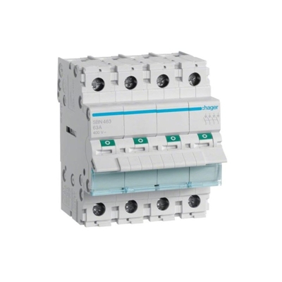 INTERRUPTEUR TETRAPOLAIRE 63A 400V