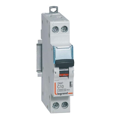 DISJONCTEUR DNX 4500 1P+N COURBE C
