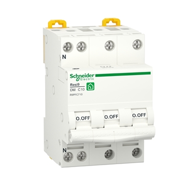 R9PFC710 DISJONCTEUR XP - 3P+N - 10A - COURBE C - PEIGNABLE