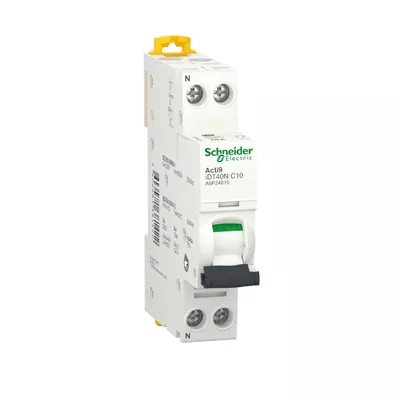 DISJONCTEUR ACTI9 IDT40N UNI+NEUTRE 10KA COURBE C 10A