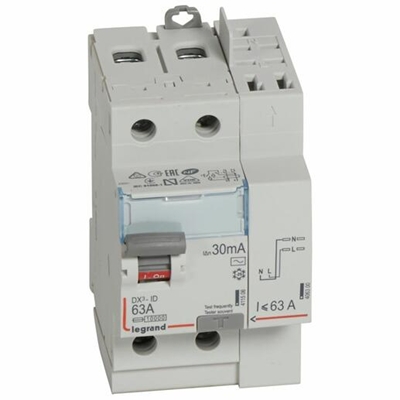 DX³ INTERRUPTEUR DIFFÉRRENTIEL 2P AC TGA
