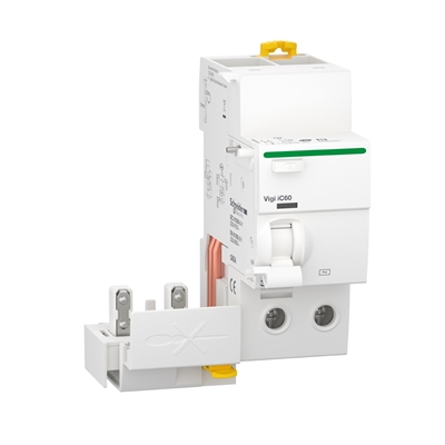 BLOC DIFFERENTIEL VIGI IC60N 2P TYPE AC 40A INSTANTANE 300MA