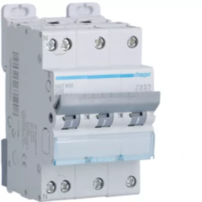 DISJONCTEUR 10KA COURBE D 4PP TETRAPOLAIRE 10A