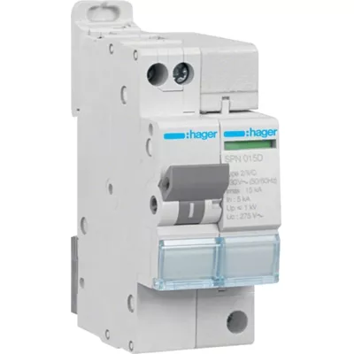 PARAFOUDRE 2P AUTO-PROTÉGÉ 15KA VOYANT