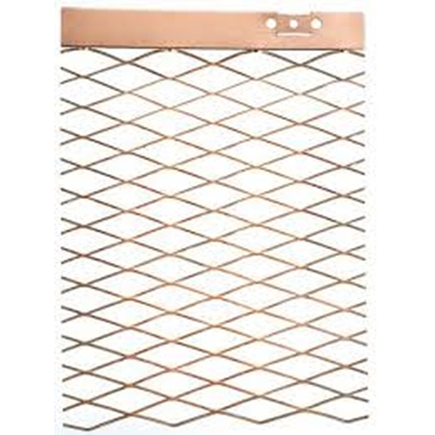 GRILLE DE TERRE EN ACIER GALVANISÉ