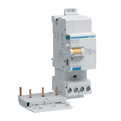 BLOC DIFFERENTIEL 3P+N 25A 30MA TYPE AC