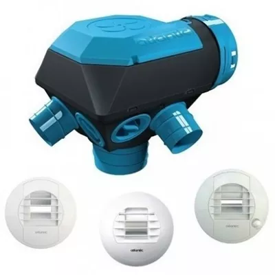 KIT PILES HYGROCOSY VMC HYGROREGLABLE 6 SANITAIRES ( 3 BOUCHES ° )