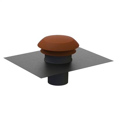 CHAPEAU DE TOITURE MATIERE PLASTIQUE CARA 160 ARDOISE