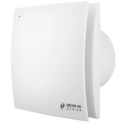 AERATEUR EXTRA-PLAT DESIGN, 80 M3/H, 10,7W, CLAPET ANTI-RETOUR, D 100 MM