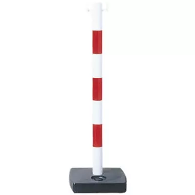 CHAINE PLASTIQUE ROUGE ET BLANCHE