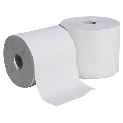 BOBINE D'ESSUYAGE BLANC